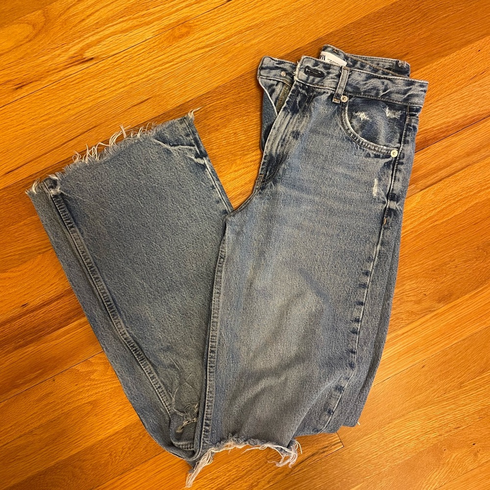Zara wide leg jeans